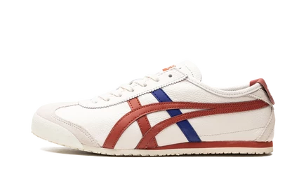 Кроссовки Onitsuka Tiger Mexico 66, бежево-ржаво-красные