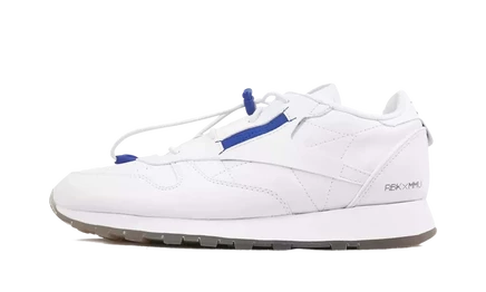 Кроссовки Reebok Classic Vegan, бело-голубые