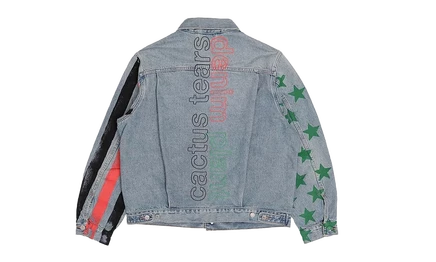 Куртка Denim Tears Cactus Tears Denim Plant, индиго