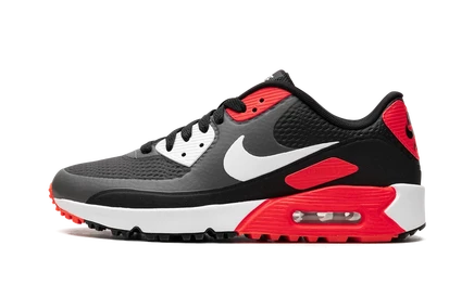 Кроссовки для гольфа Nike Air Max 90, Iron Grey Infra Red 23