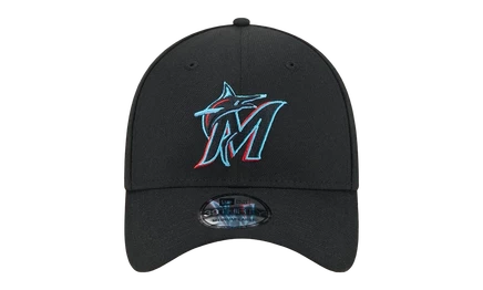 Унисекс кепка New Era 39THIRTY Marlins, черная/бирюзовая