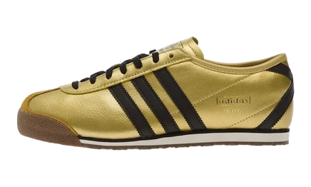 Женские кроссовки Adidas Italia 70s, золотисто-черные