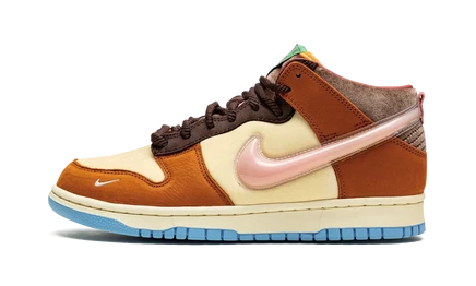 Кроссовки Nike Dunk Mid «Social Status Chocolate Milk»
