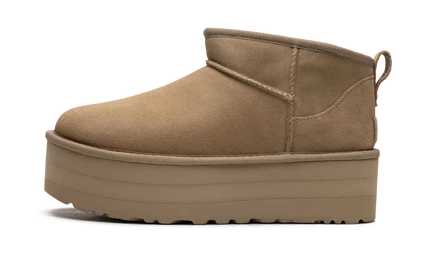 Женские ботинки Ugg Classic Ultra Mini Platform, горчичные