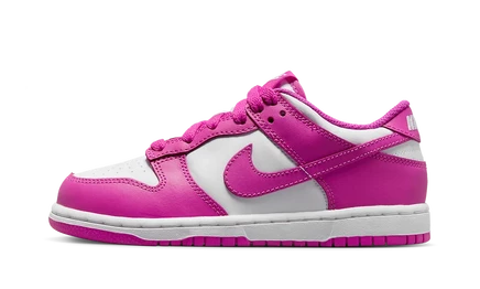 Детские кроссовки Nike Dunk Low PS, фуксия