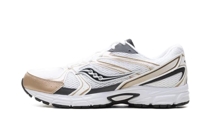 Кроссовки Saucony Ride Millennium, бело-золото-черные