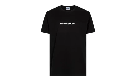 Футболка Stadium Goods Horizontal Logo, черная