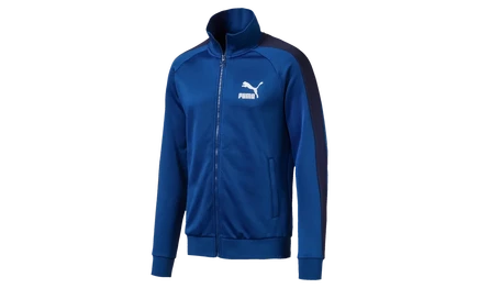 Трековая куртка Puma Iconic T7, синяя