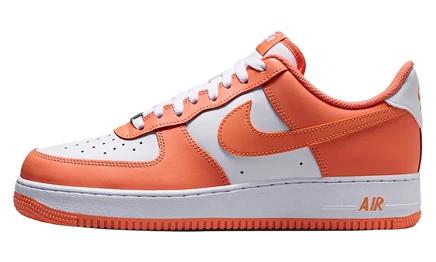 Мужские кеды Nike Air Force 1 Low '07, белые/оранжевые