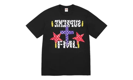 Унисекс-футболка Supreme FML, черная