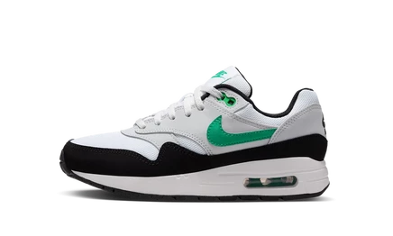 Детские кроссовки Nike Air Max 1 DZ3307, бело-зеленые