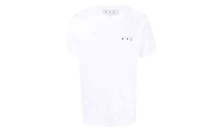 Футболка Off-White Caravag Paint slim, белая