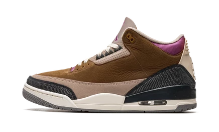 Кроссовки jordan air jordan 3 retro winterized, архео-браун