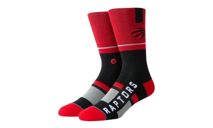 Носки Stance Casual Shortcut Crew, NBA Raptors