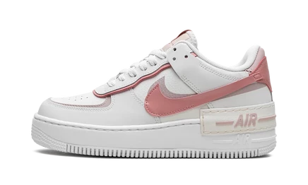 Женские кроссовки nike air force 1 low shadow, розовые