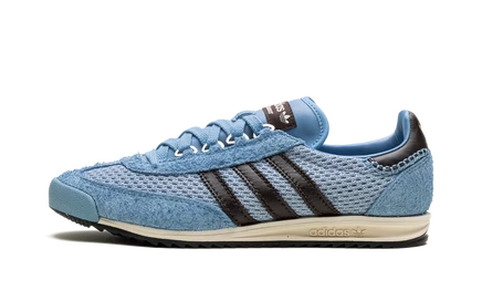 Кроссовки Adidas SL 76 Wales Bonner, пепельно-голубые