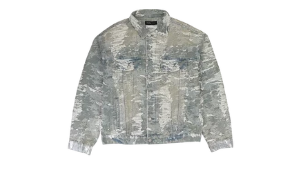Куртка Purple brand Jacquard Vintage, синяя