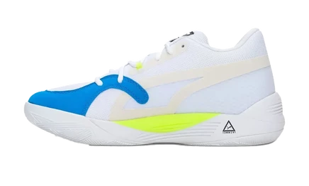 Кроссовки Puma TRC Blaze Court 376582, бело-голубо-красные