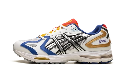 Кроссовки Asics GEL-K1011 Gallery Dept, бело-серебристые