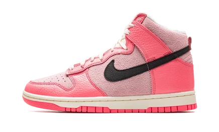 Женские высокие кроссовки Nike Dunk High DX3359-600 «Hoops Pack Pink», розовые