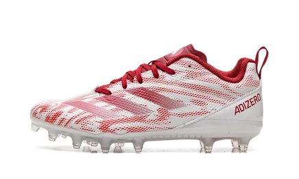 Детские бутсы Adidas Adizero Electric 2, красно-белые