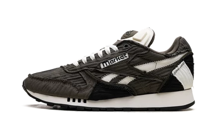 Кроссовки Reebok Classic Leather Pump, черно‑белые