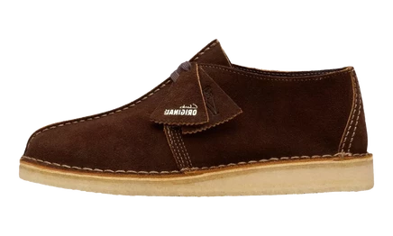 Мужские ботинки Clarks Desert Trek, коричневые замшевые