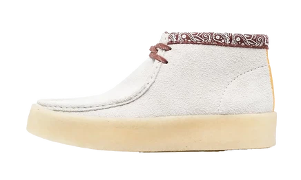 Ботинки Clarks Wallabee Cup Bt, белые