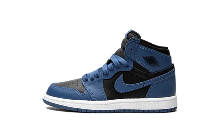 Дошкольные кроссовки Jordan 1 High OG Dark Marina Blue