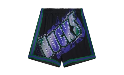 Шорты Mitchell & Ness Big Face 7.0 NBA Bucks