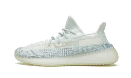 Кроссовки Yeezy Boost 350 V2 Reflective Cloud White, белые