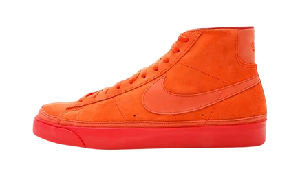 Кроссовки Nike Blazer High Prem Team Orange, оранжевые