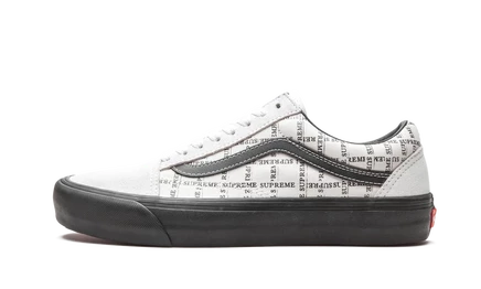Кеды Vans Old Skool Pro «Supreme Grid White», белые