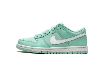 Детские кроссовки Nike Dunk Low, изумрудные