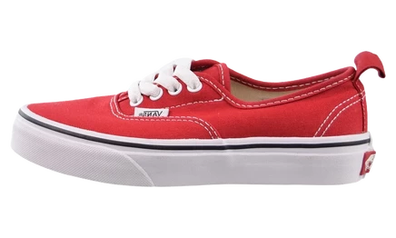 Детские кеды Vans Authentic Elastic Lace, красные