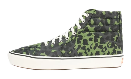 Мужские высокие кеды Vans Comfycush Sk8-Hi, леопардовые