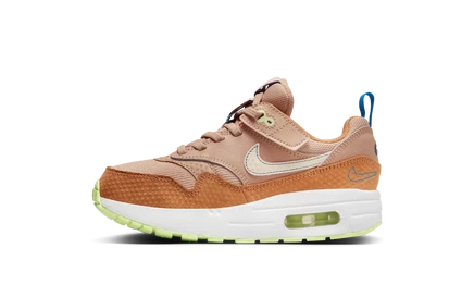Детские кроссовки Nike Air Max 1 SE EasyOn, песочные