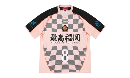 Унисекс майка Supreme Checkerboard, светло-розовая
