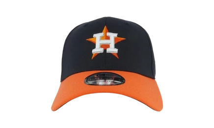 Кепка New Era 39THIRTY Astros, черно-оранжевая