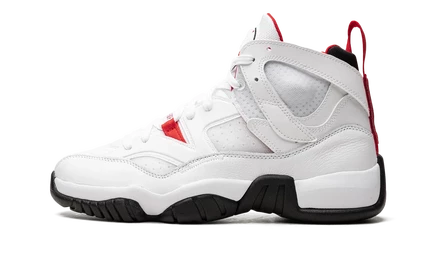 Кроссовки jordan jumpman two trey, бело-красные