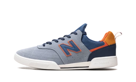 Кроссовки New Balance Numeric 288, серо-синие с оранжевым