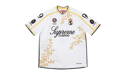 Джерси Supreme Floral Soccer FW25, белая