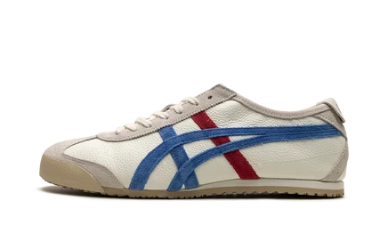 Кроссовки Onitsuka Tiger Mexico 66 Vintage, белые/Directoire Blue