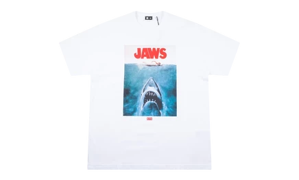 Футболка KITH JAWS Main Poster, белая