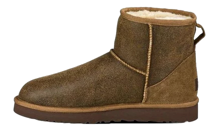 Мужские ботинки UGG Classic Mini Bomber, каштановые