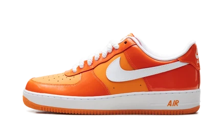 Мужские кроссовки Nike Air Force 1 Low 07, оранжево-белые