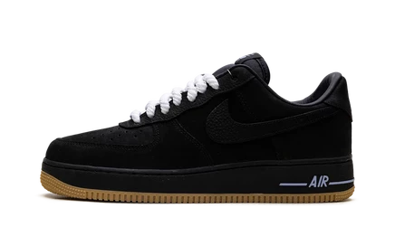 Кроссовки Nike Air Force 1 Ja Morant, черные с коричневой подошвой