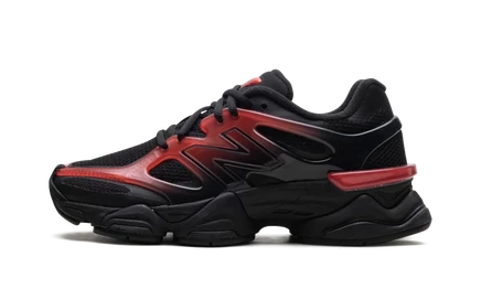 Кроссовки New Balance 9060, черно-красный градиент