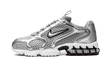 Кроссовки Nike Air Zoom Spiridon Cage 2 CJ1288-001, черно-зеленые и серебристые