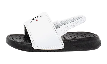 Детские шлепанцы Champion Super Slides Circular, белые